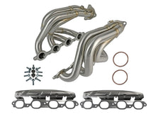 Load image into Gallery viewer, aFe Twisted 304SS Header 2020 Chevy Corvette (C8) 6.2L V8 - Brushed Headers & Manifolds aFe