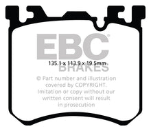 Load image into Gallery viewer, EBC 10+ BMW X5M 4.4 Twin Turbo Yellowstuff Front Brake Pads Brake Pads - Performance EBC