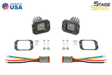 Load image into Gallery viewer, Diode Dynamics Stage Series C1R - White Flood Flush Mount LED Pod (Pair) Light Accessories and Wiring Diode Dynamics
