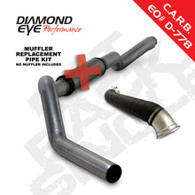 Load image into Gallery viewer, Diamond Eye KIT 5in CB MRP SGL w/ TDP SS 06-07 Chevy/GMC 6.6L Duramax 2500/3500 Catback Diamond Eye Performance