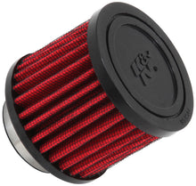 Load image into Gallery viewer, K&N 1.5in Flange ID x 3in OD x 2.5in H Rubber Base Crankcase Vent Filter Air Filters - Universal Fit K&N Engineering