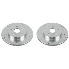 Load image into Gallery viewer, Power Stop 15-18 Subaru Legacy Rear Evolution Drilled & Slotted Rotors - Pair Brake Rotors - Slot & Drilled PowerStop