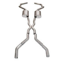 Load image into Gallery viewer, Stainless Works Chevy Camaro 1967-69 Exhaust 2.5in Stainless with X-Pipe Catback Stainless Works