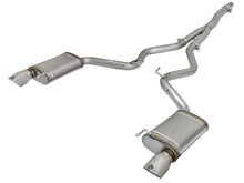 Load image into Gallery viewer, aFe MACHForce XP Exhausts Cat-Back SS-304 EXH w/ Polished Tips 15-16 Ford Mustang EcoBoost 2.3L (t) Catback aFe