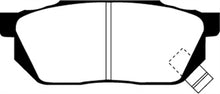 Load image into Gallery viewer, EBC 84-87 Honda Civic CRX 1.5 DX Greenstuff Front Brake Pads Brake Pads - Performance EBC