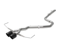 Load image into Gallery viewer, aFe Takeda Exhaust Cat-Back 19-20 Hyundai Veloster 304SS Black Dual Tips Exhaust Catback aFe