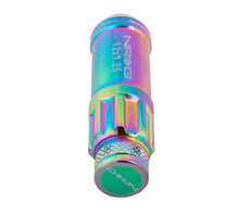 Load image into Gallery viewer, NRG 700 Series M12 X 1.25 Steel Lug Nut w/Dust Cap Cover Set 21 Pc w/Locks & Lock Socket - Neochrome Lug Nuts NRG
