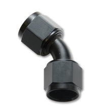 Load image into Gallery viewer, Vibrant -20AN X -20AN Female Flare Swivel 45 Deg Fitting (AN To AN) -Anodized Black Only Fittings Vibrant