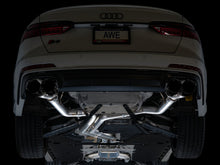 Load image into Gallery viewer, AWE Tuning 19-23 Audi C8 S6/S7 2.9T V6 AWD Track Edition Exhaust - Diamond Black Tips Catback AWE Tuning