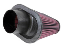 Load image into Gallery viewer, K&N Universal Air Filter 3 11/16in Flange x 8 3/4 x 5 1/2in Base x 6 3/8 x 3 3/16in Top x 7in Height Air Filters - Universal Fit K&N Engineering