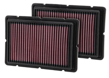 Load image into Gallery viewer, K&N Replacement Air Filter 05-09 Ferrari F360 11.125in O/S Length x 7.625 O/S Width x 1.313in H Air Filters - Drop In K&N Engineering