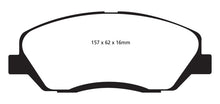 Load image into Gallery viewer, EBC 06-09 Hyundai Entourage 3.8 Greenstuff Front Brake Pads Brake Pads - Performance EBC