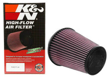 Load image into Gallery viewer, K&N Universal Tapered Filter 3in Flange ID x 6in Base OD x 4in Top OD x 6.75in Height Air Filters - Universal Fit K&N Engineering
