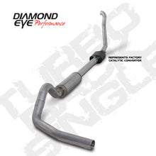 Load image into Gallery viewer, Diamond Eye KIT 4in TB SGL AL: 94-97 FORD 7.3L F250/F350 PWRSTROKE NFS W/ CARB EQUIV STDS Catback Diamond Eye Performance