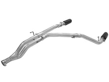 Load image into Gallery viewer, aFe MACHForce XP DPF-Back Exhaust 3in SS w/ 5in Black Tips 2014 Dodge Ram 1500 V6 3.0L EcoDiesel DPF Back aFe