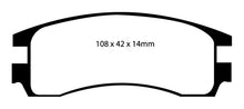 Load image into Gallery viewer, EBC 00-05 Buick Le Sabre (FWD) 3.8 (15in Wheels) Redstuff Rear Brake Pads Brake Pads - Performance EBC