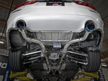Load image into Gallery viewer, aFe Takeda 2.5in 304 SS Axle-Back Exhaust w/ Blue Flame Tips 16-18 Infiniti Q50 V6-3.0L (tt) Axle Back aFe