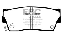 Load image into Gallery viewer, EBC 98-00 Chevrolet Tracker 1.6 (2 Door) Greenstuff Front Brake Pads Brake Pads - Performance EBC