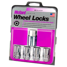 Load image into Gallery viewer, McGard Wheel Lock Nut Set - 4pk. (Cone Seat) 1/2-20 / 3/4 & 13/16 Dual Hex / 1.66in. Length - Chrome Lug Nuts McGard