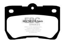 Load image into Gallery viewer, EBC 06-07 Lexus GS300 3.0 Redstuff Rear Brake Pads Brake Pads - Performance EBC