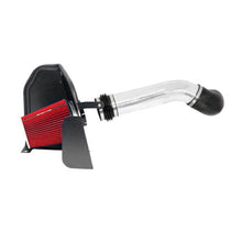 Load image into Gallery viewer, Spectre 07-08 GM Truck V8-4.8/5.3/6.0L F/I Air Intake Kit - Clear Anodized w/Red Filter Cold Air Intakes Spectre
