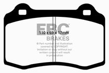 Load image into Gallery viewer, EBC 92-00 Dodge Viper 8.0 Yellowstuff Front Brake Pads Brake Pads - Performance EBC
