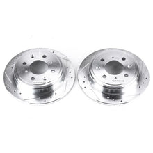Load image into Gallery viewer, Power Stop 90-01 Acura Integra Rear Evolution Drilled & Slotted Rotors - Pair Brake Rotors - Slot & Drilled PowerStop