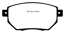 Load image into Gallery viewer, EBC 03-05 Infiniti FX35 3.5 Greenstuff Front Brake Pads Brake Pads - Performance EBC