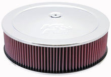 Load image into Gallery viewer, K&N Round Air Filter Assembly 14in. ID / 4..12in. Height / 5.125in. Neck Flange / 7/8in. Drop Ba Air Boxes K&N Engineering