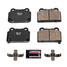 Load image into Gallery viewer, Power Stop 08-15 Mitsubishi Lancer Rear Z23 Evolution Sport Brake Pads w/Hardware Brake Pads - Performance PowerStop