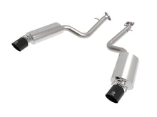 Load image into Gallery viewer, aFe Takeda 14-22 Lexus IS350 V6 2.5in. 304 Stainless Steel Axle-Back Exhaust System w/ Black Tip Axle Back aFe