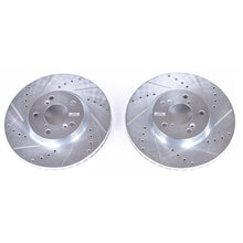 Load image into Gallery viewer, Power Stop 06-14 Honda Ridgeline Front Evolution Drilled & Slotted Rotors - Pair Brake Rotors - Slot & Drilled PowerStop