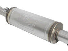 Load image into Gallery viewer, aFe Rock Basher 3in 409 SS Cat-Back Turn-Down Exhaust 12-18 Jeep Wrangler (JK) V6 3.6L/ 07-11 3.8L Catback aFe
