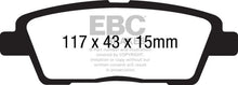 Load image into Gallery viewer, EBC 10-11 Hyundai Genesis 3.8 Yellowstuff Rear Brake Pads Brake Pads - Performance EBC