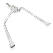 Load image into Gallery viewer, Stainless Works 2006-09 Trailblazer SS 6.0L 2-1/2in Chambered Exhaust X-Pipe Side Bumper Exit Catback Stainless Works