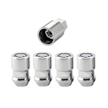 Load image into Gallery viewer, McGard Wheel Lock Nut Set - 4pk. (Cone Seat) 1/2-20 / 3/4 & 13/16 Dual Hex / 1.46in. Length - Chrome Lug Nuts McGard