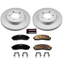 Load image into Gallery viewer, Power Stop 02-05 Ford Explorer Front Z17 Evolution Geomet Coated Brake Kit Brake Kits - Performance Blank PowerStop