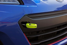 Load image into Gallery viewer, Perrin 18-21 WRX/STI / 13-20 BRZ / 17-20 Toyota 86 Front Tow Hook Kit - Neon Yellow Tow Hooks Perrin Performance