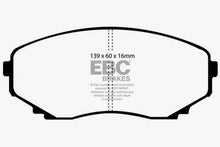 Load image into Gallery viewer, EBC 00-02 Mazda MPV 2.5 Ultimax2 Front Brake Pads Brake Pads - OE EBC