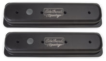 Load image into Gallery viewer, Edelbrock Valve Cover Victor Series Chevrolet 1987-1995 262-400 CI V8 Black Valve Covers Edelbrock