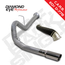 Load image into Gallery viewer, Diamond Eye KIT 4in DPF-BACK SGL w/ TDP AL 07.5-10 Chevy/GMC 6.6L Duramax 2500/3500 DPF Back Diamond Eye Performance