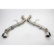 Load image into Gallery viewer, Mishimoto 2016+ Chevrolet Camaro SS Dual-Tip Race Axle-Back Exhaust w/ Polished Tips Axle Back Mishimoto