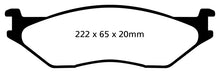 Load image into Gallery viewer, EBC 02-05 Ford Econoline E550 Yellowstuff Front Brake Pads Brake Pads - Performance EBC