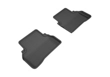 Load image into Gallery viewer, 3D MAXpider 2015-2020 Mercedes Benz C-Class Sedan W205 Kagu 2nd Row Floormats - Black Floor Mats - Rubber 3D MAXpider