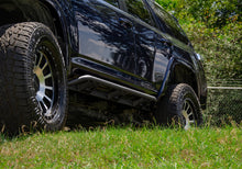 Load image into Gallery viewer, N-Fab Trail Slider Steps 2022 Nissan Frontier CC (All Beds) Gas SRW - Cab Length - Textured Black Body Armor & Rock Rails N-Fab