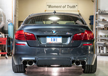 Load image into Gallery viewer, AWE Tuning BMW F10 M5 Touring Edition Axle-Back Exhaust Diamond Black Tips Axle Back AWE Tuning