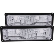 Load image into Gallery viewer, ANZO 1988-1998 Chevrolet C1500 Euro Parking Lights Black Lights Corner ANZO