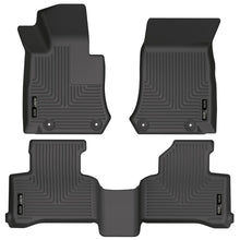 Load image into Gallery viewer, Husky Liners 17-22 Mercedes-Benz GLC300 Weatherbeater Black Front & 2nd Seat Floor Liners Floor Mats - Rubber Husky Liners