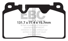 Load image into Gallery viewer, EBC 12+ Audi Q5 2.0 Turbo (Brembo) Yellowstuff Front Brake Pads Brake Pads - Performance EBC