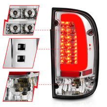 Load image into Gallery viewer, ANZO 95-00 Toyota Tacoma LED Taillights Chrome Housing Clear Lens (Pair) Tail Lights ANZO